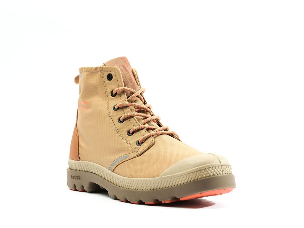 Caramel Brown / Cinammon Palladium PAMPA LITE+ RECYCLE WP+ Women High Top Boots  Israel |  70453-IGEN