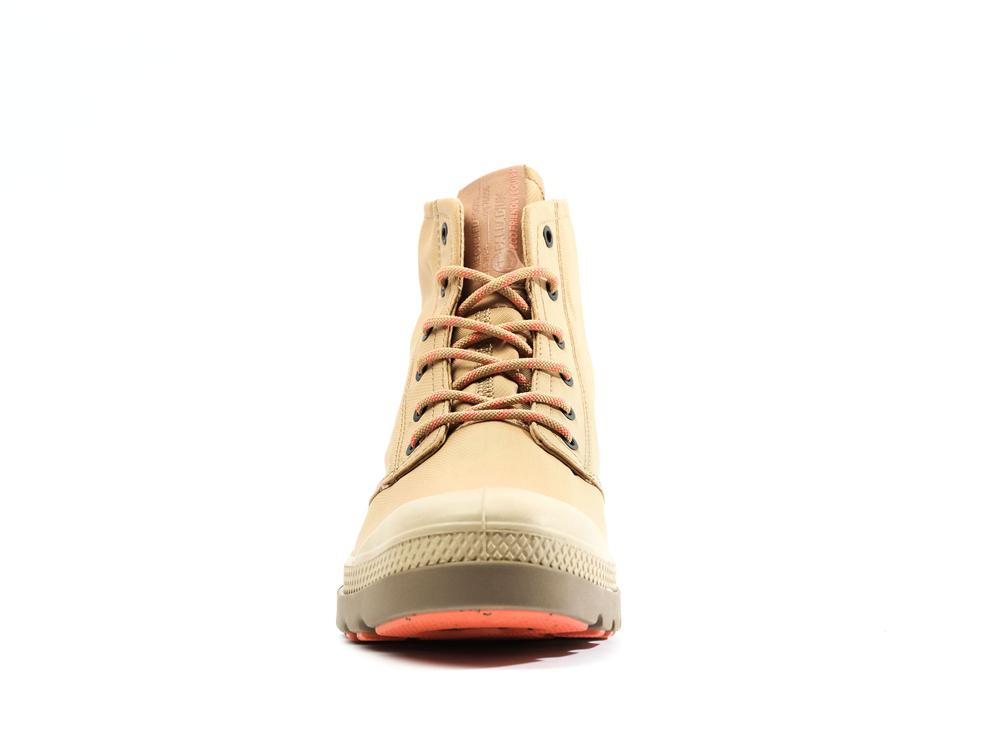 Caramel Brown / Cinammon Palladium PAMPA LITE+ RECYCLE WP+ Women High Top Boots  Israel |  70453-IGEN