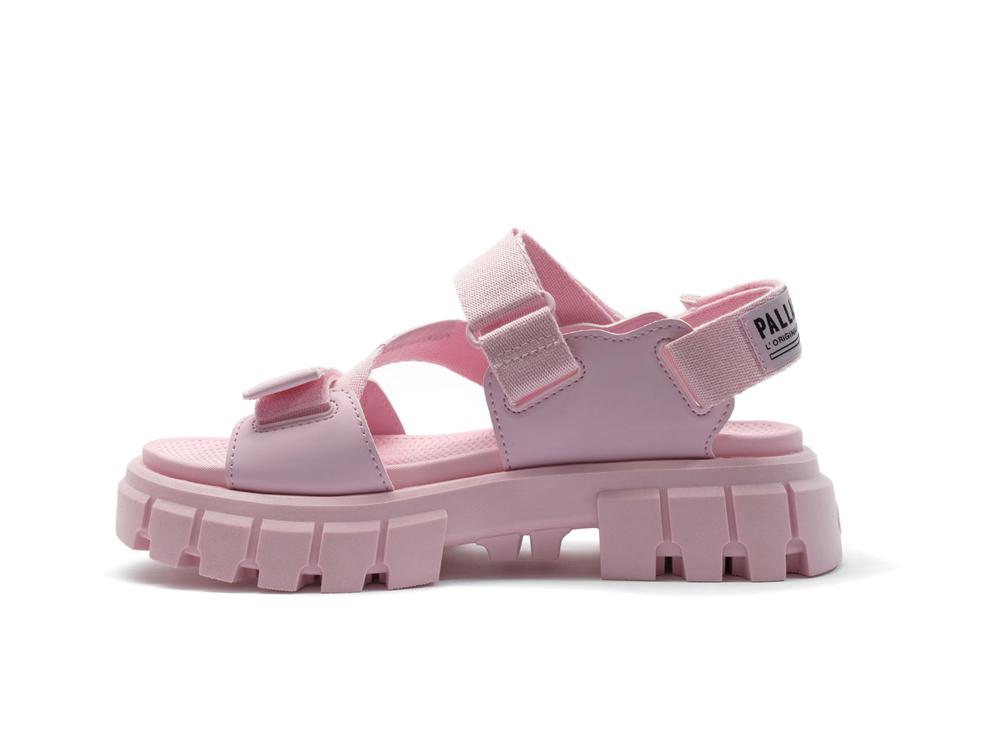 Cold Pink Palladium REVOLT SANDAL MONO Women Sandals  Israel |  86795-QEVM