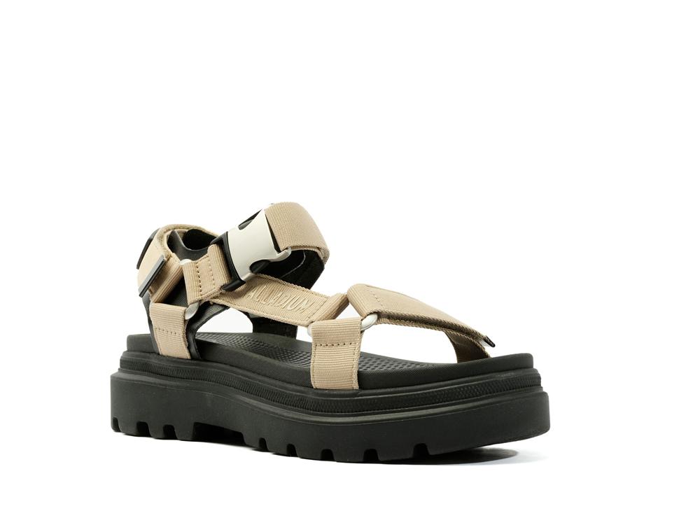 Dune Grey Palladium PALLACRUISE STRAP Women Sandals  Israel |  04952-RVJM