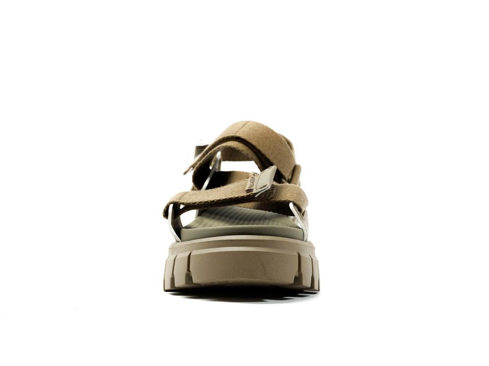 Dusky Green Palladium REVOLT SANDAL MONO Women Sandals  Israel |  43271-JLQY