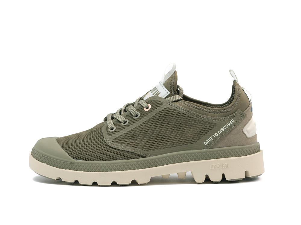 Dusky Green / Sahara Palladium PAMPA LITE+ LO PARIS Women Low Tops Shoes  Israel |  53726-AHZX