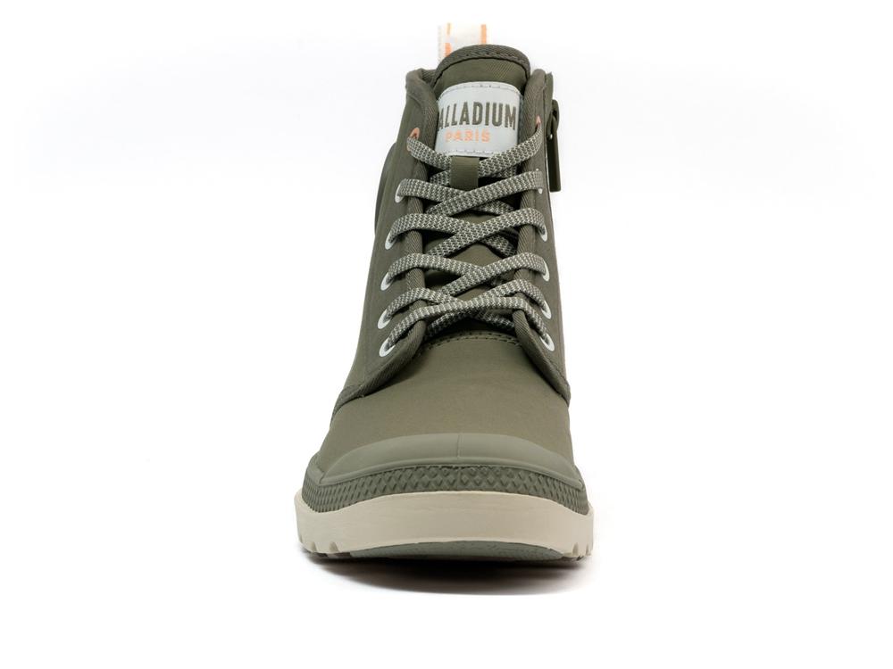 Dusky Green / Sahara Palladium PAMPA LITE+ HI PARIS Women High Tops Shoes  Israel |  52836-TXWA