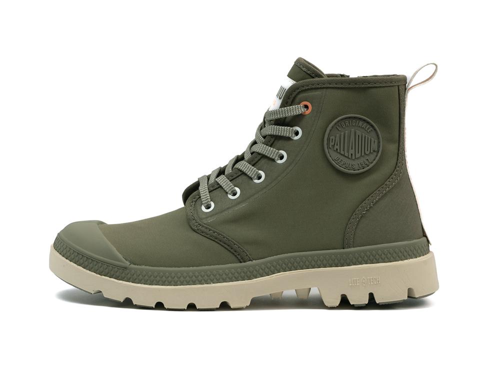 Dusky Green / Sahara Palladium PAMPA LITE+ HI PARIS Women High Tops Shoes  Israel |  52836-TXWA