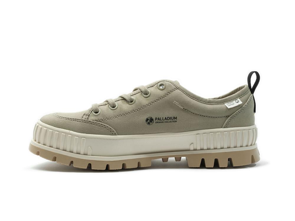 Eucalyptus Green Palladium PALLASHOCK LO ORGANIC 2 Women Low Tops Sneakers  Israel |  35926-LYKE