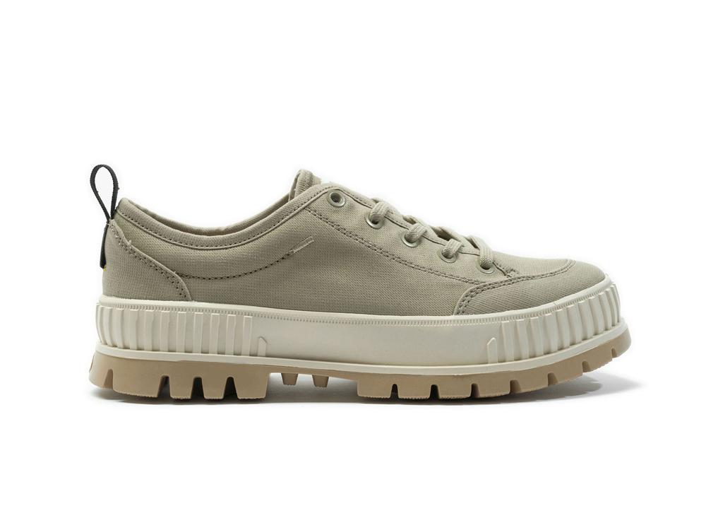 Eucalyptus Green Palladium PALLASHOCK LO ORGANIC 2 Women Low Tops Sneakers  Israel |  35926-LYKE