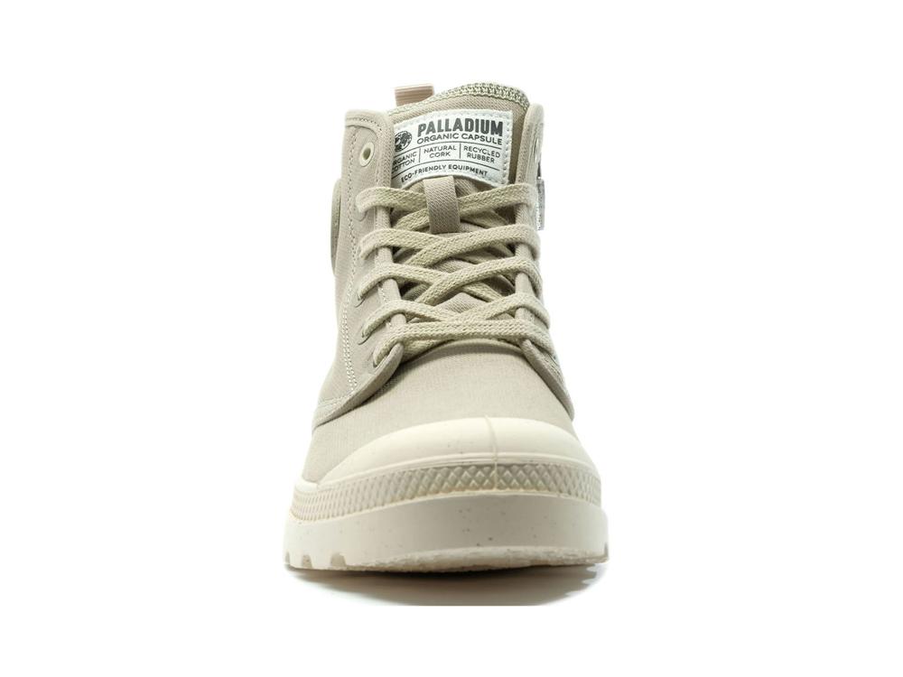 Eucalyptus Green Palladium PAMPA HI ZIP ORGANIC Women High Tops Shoes  Israel |  65920-QGDC