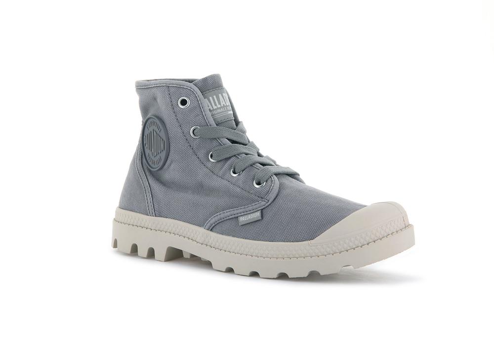 Grey Flannel Palladium PAMPA HI Women High Top Boots  Israel |  95784-BRWH