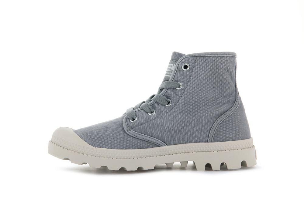 Grey Flannel Palladium PAMPA HI Women High Top Boots  Israel |  95784-BRWH