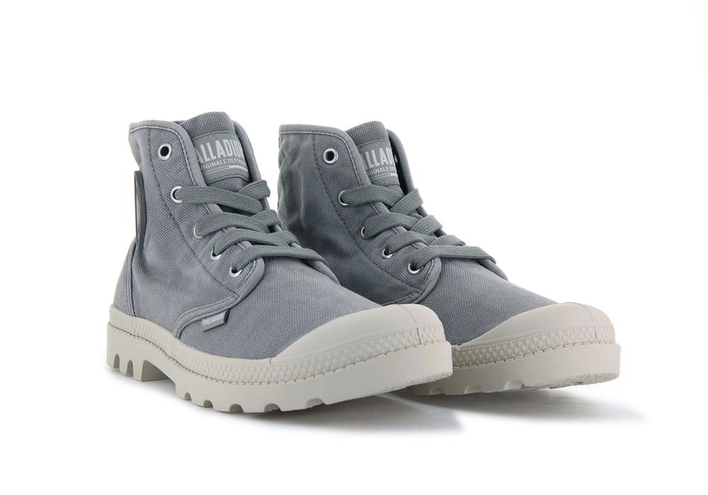 Grey Flannel Palladium PAMPA HI Women High Top Boots  Israel |  95784-BRWH