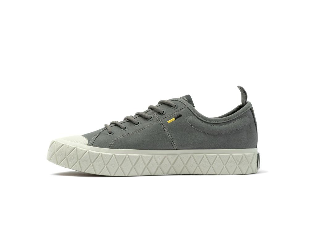 Gun Metal Grey Palladium PALLA ACE LO SUPPLY Women Low Tops Shoes  Israel |  78543-PJUK