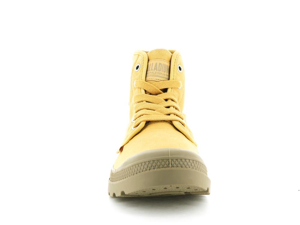 Honey Gold Palladium PAMPA HI Women High Top Boots  Israel |  82413-CGTE