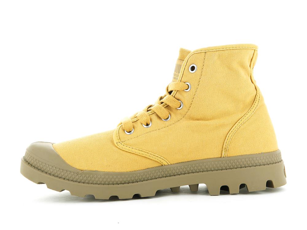 Honey Gold Palladium PAMPA HI Women High Top Boots  Israel |  82413-CGTE