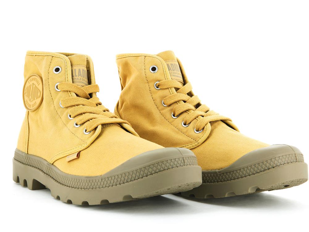 Honey Gold Palladium PAMPA HI Women High Top Boots  Israel |  82413-CGTE