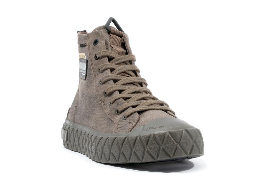 Major Brown Palladium PALLA ACE SURPLUS Women High Tops Shoes  Israel |  25679-GEFZ