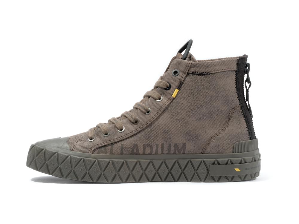 Major Brown Palladium PALLA ACE SURPLUS Women High Tops Shoes  Israel |  25679-GEFZ