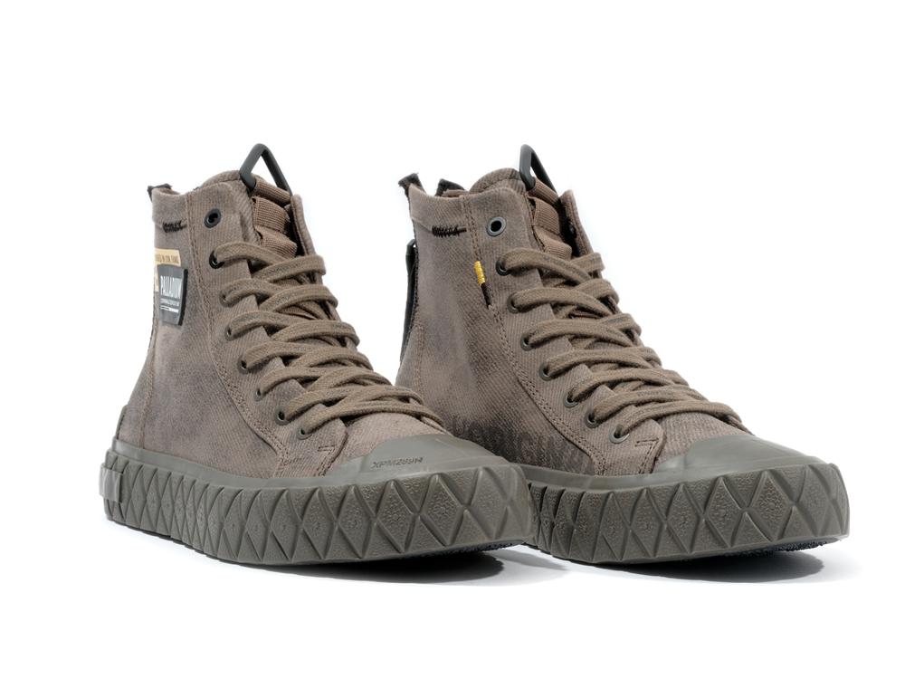 Major Brown Palladium PALLA ACE SURPLUS Men High Tops Shoes  Israel |  50428-PNFC