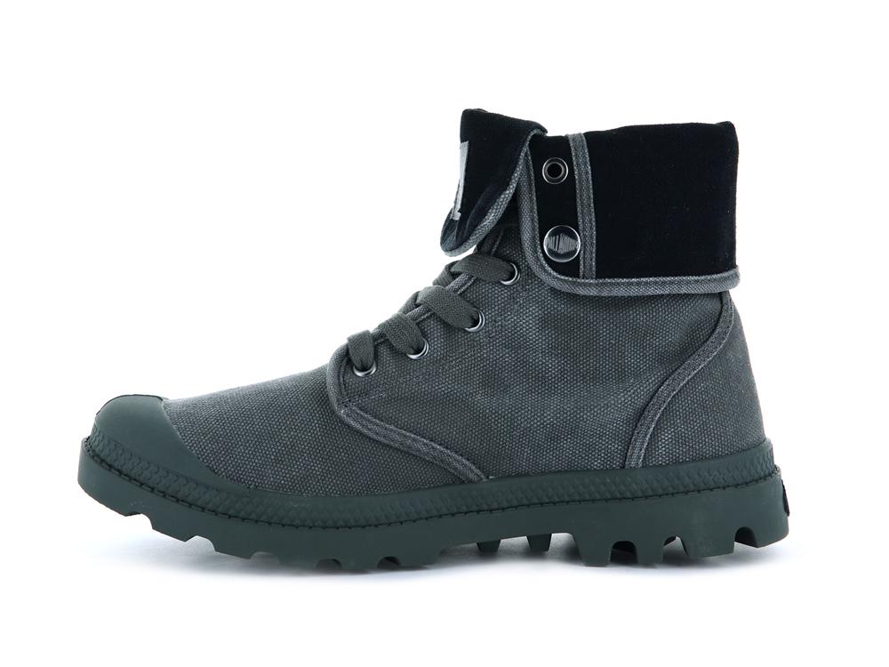 Metal / Black Palladium BAGGY Men High Top Boots  Israel |  24706-REFA