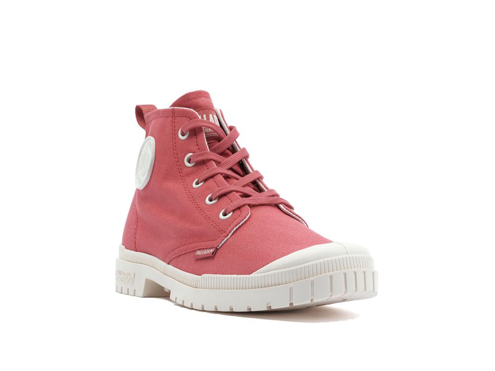 Mineral Red Palladium PAMPA SP20 HI CANVAS Women High Tops Shoes  Israel |  18504-ORYD