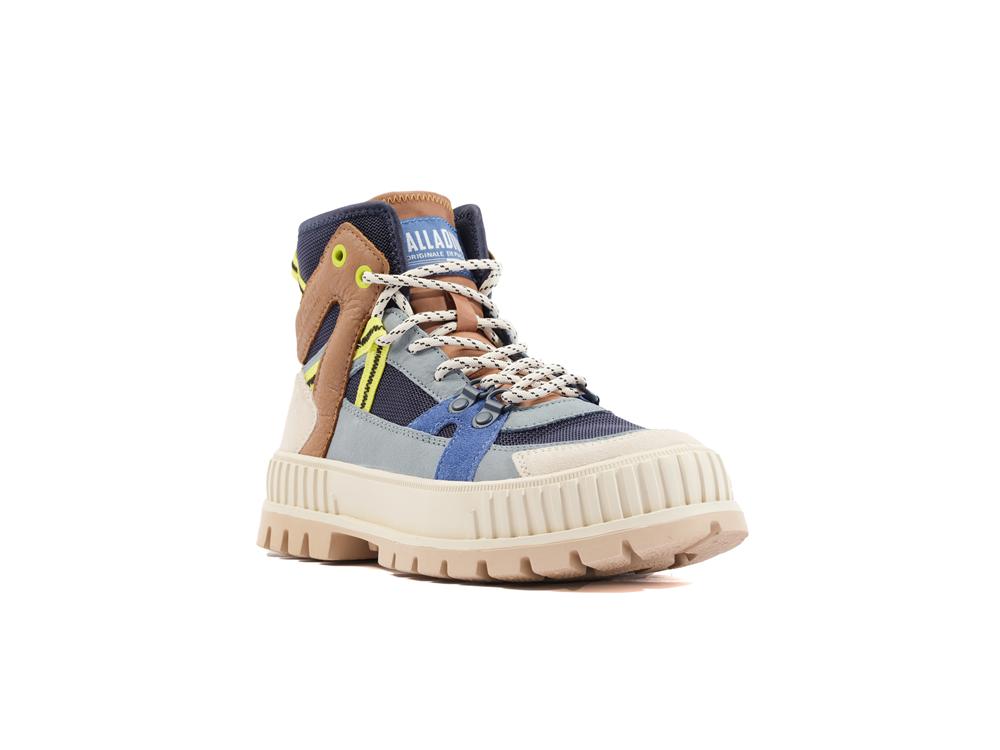 Mood Indigo Palladium PALLASHOCK OUTCITY Women High Top Sneakers  Israel |  78439-FBAU