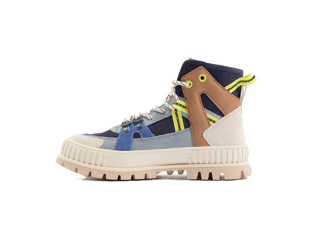 Mood Indigo Palladium PALLASHOCK OUTCITY Women High Top Sneakers  Israel |  78439-FBAU