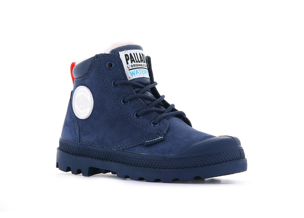 Mood Indigo Palladium PAMPA HI CUFF WPS OZ Kids' High Top Boots  Israel |  60137-EVUP