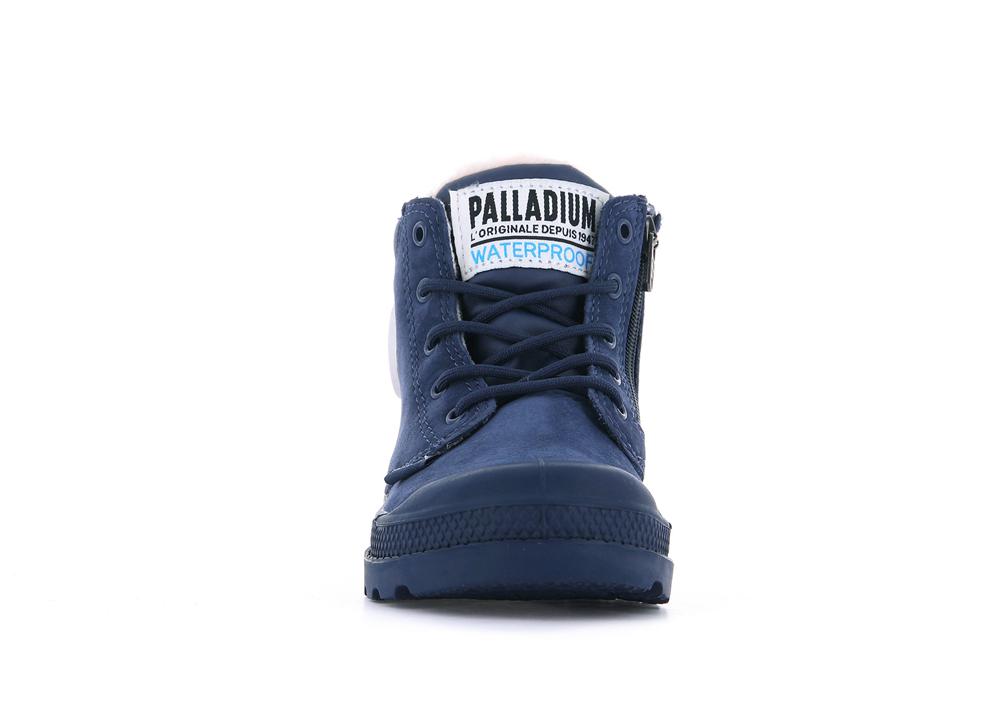 Mood Indigo Palladium PAMPA HI CUFF WPS OZ Kids' High Top Boots  Israel |  60137-EVUP