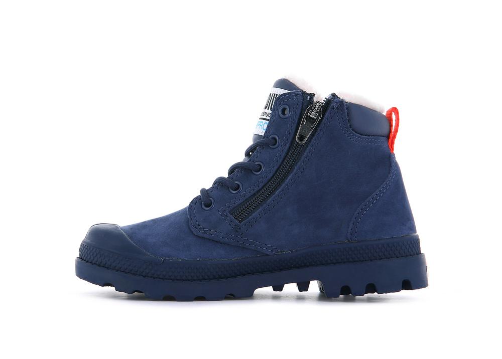 Mood Indigo Palladium PAMPA HI CUFF WPS OZ Kids' High Top Boots  Israel |  60137-EVUP