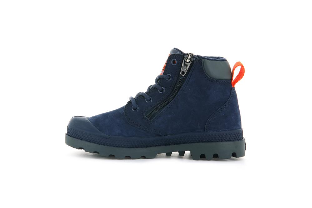 Mood Indigo Palladium PAMPA HI CUFF WP OZ Kids' High Top Boots  Israel |  83279-HWYO