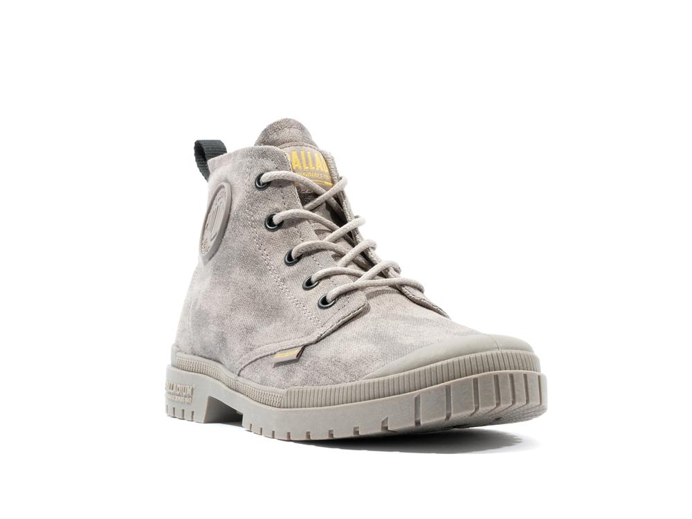 Moonrock Grey Palladium PAMPA SP20 HI WAX Women High Tops Shoes  Israel |  41290-LCRY