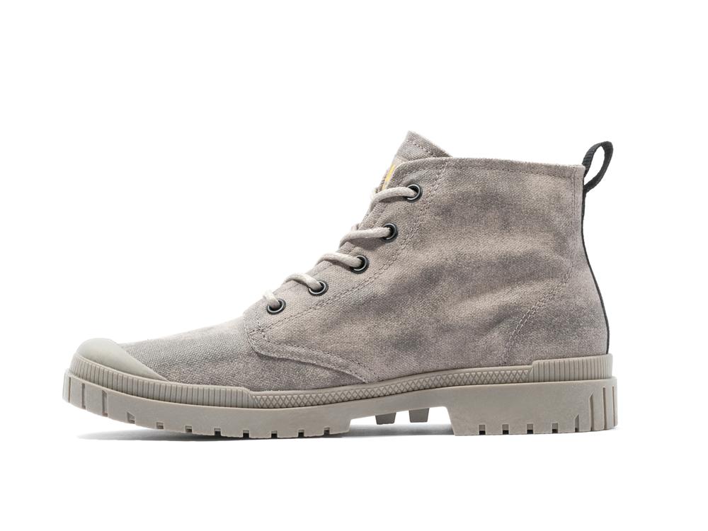 Moonrock Grey Palladium PAMPA SP20 HI WAX Women High Tops Shoes  Israel |  41290-LCRY