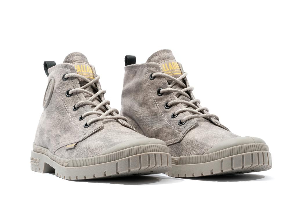 Moonrock Grey Palladium PAMPA SP20 HI WAX Women High Tops Shoes  Israel |  41290-LCRY