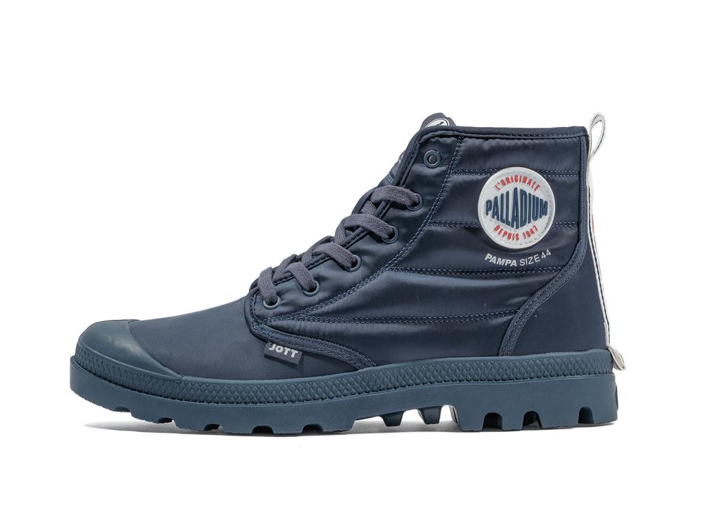 Navy Palladium PAMPA HI DARE RHONA Men High Tops Shoes  Israel |  24960-COVR