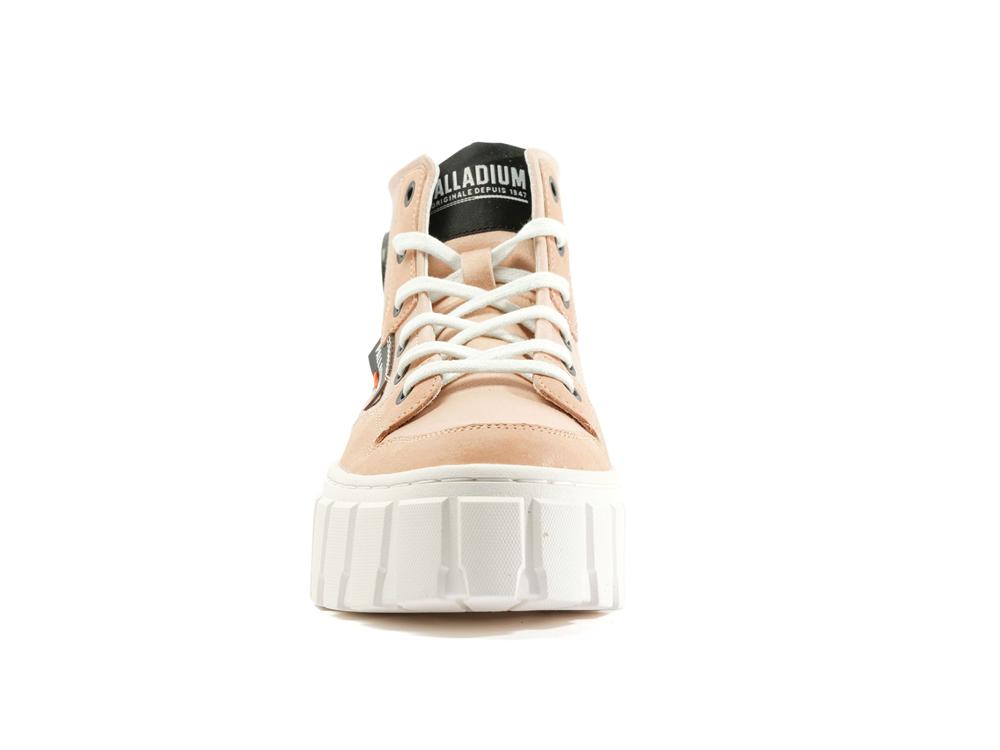 Nude Dust Pink Palladium PALLATOWER HI Women High Top Boots  Israel |  45296-LSMY