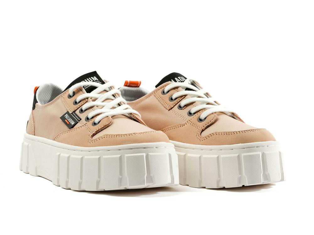 Nude Dust Pink Palladium PALLATOWER LO Women Low Tops Sneakers  Israel |  29146-HUZK