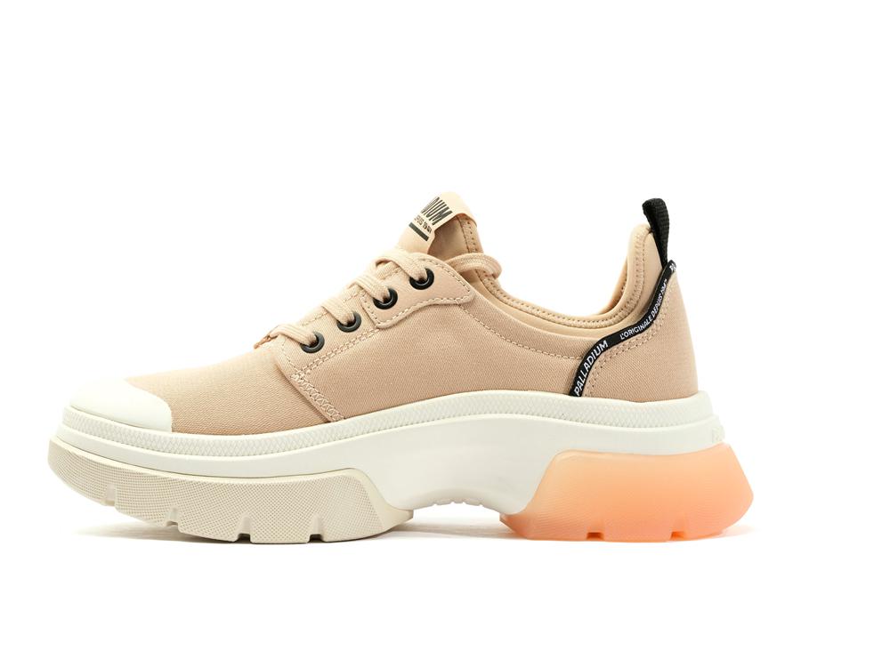 Nude Dust Pink Palladium PALLAWAVE LO METRO Women Low Tops Sneakers  Israel |  21087-SHLC