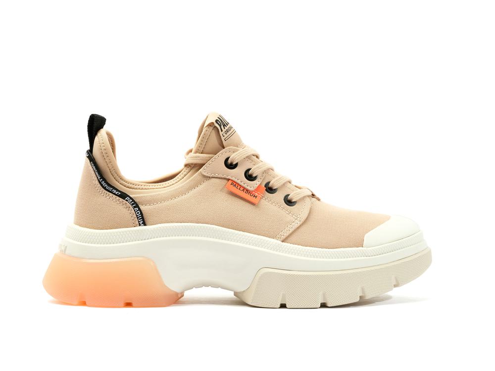 Nude Dust Pink Palladium PALLAWAVE LO METRO Women Low Tops Sneakers  Israel |  21087-SHLC