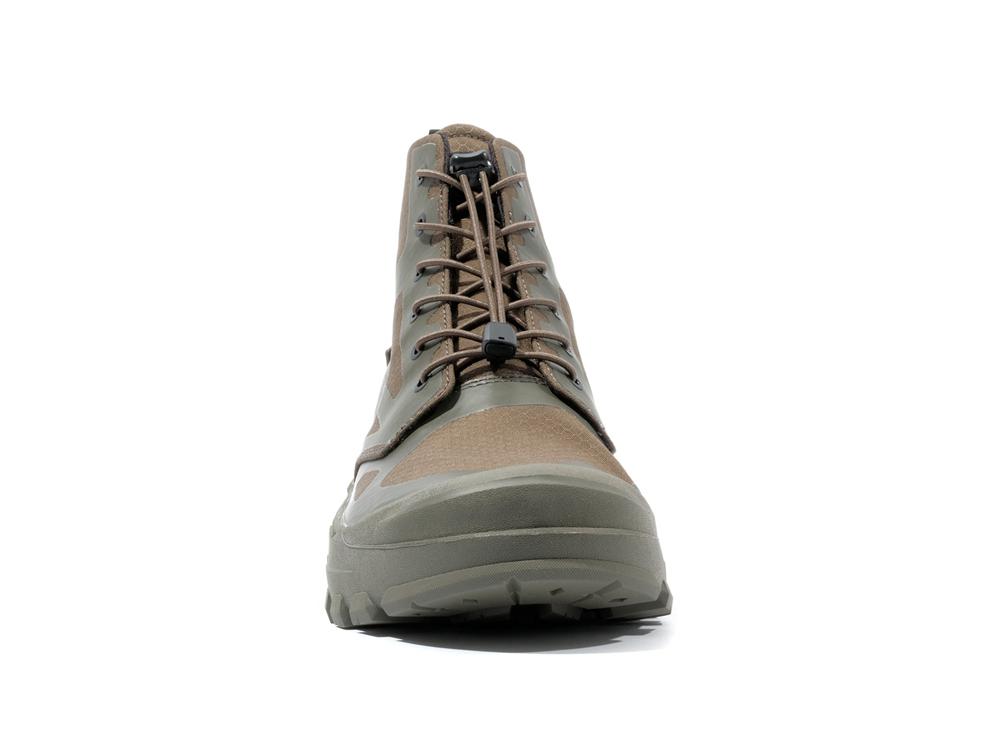 Olive Night Palladium PALLARIDER CUFF WPA Men High Tops Shoes  Israel |  85403-LYAD