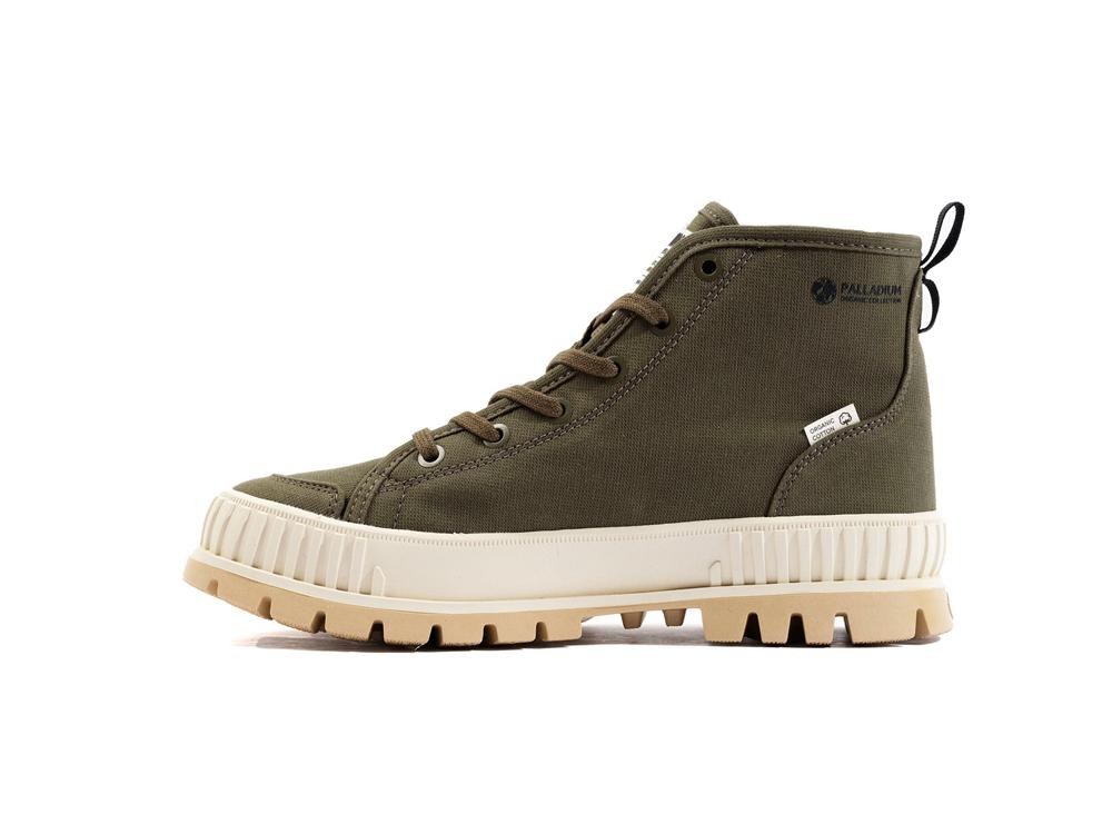 Olive Night Palladium PALLASHOCK ORGANIC 2 Men Sneakers  Israel |  37486-RDWS