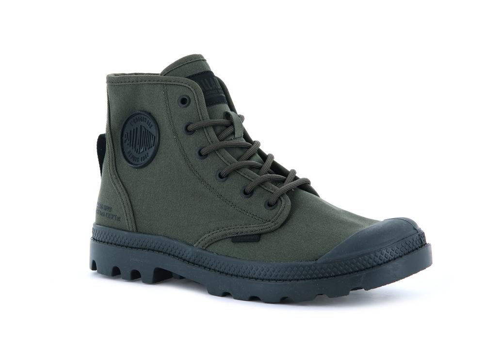 Olive Night Palladium PAMPA HI HTG SUPPLY Women High Top Boots  Israel |  17835-ANIU