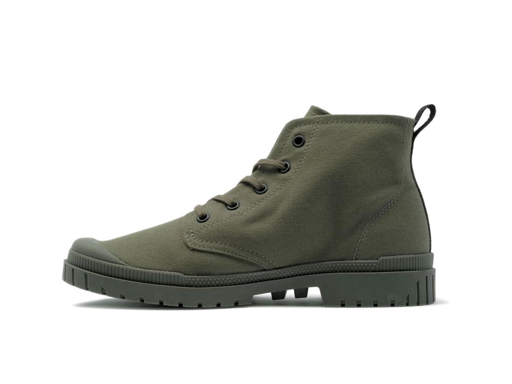 Olive Night Palladium PAMPA SP20 HI CANVAS Women High Tops Shoes  Israel |  15840-TLMG