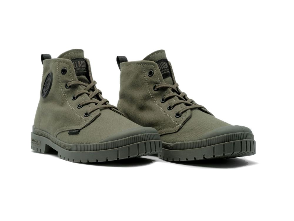 Olive Night Palladium PAMPA SP20 HI CANVAS Women High Tops Shoes  Israel |  15840-TLMG