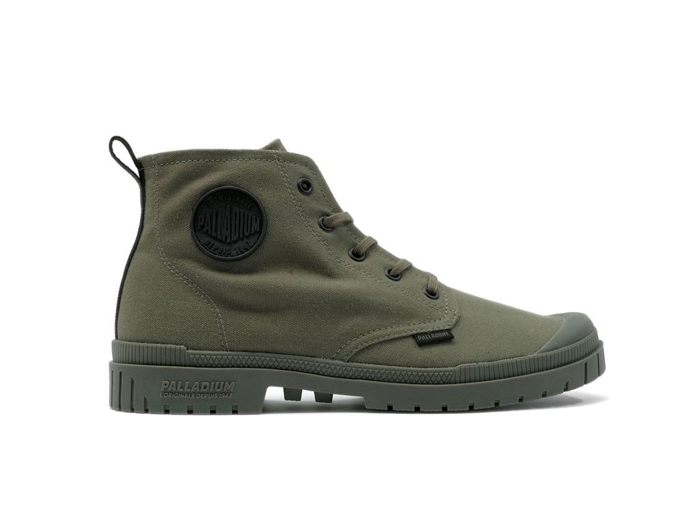 Olive Night Palladium PAMPA SP20 HI CANVAS Women High Tops Shoes  Israel |  15840-TLMG