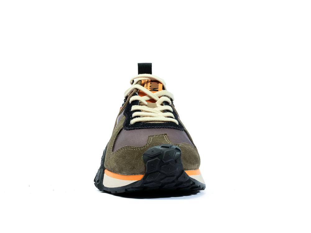 Olive Night / Black Palladium TROOP RUNNER Women Low Tops Sneakers  Israel |  70489-BVSI