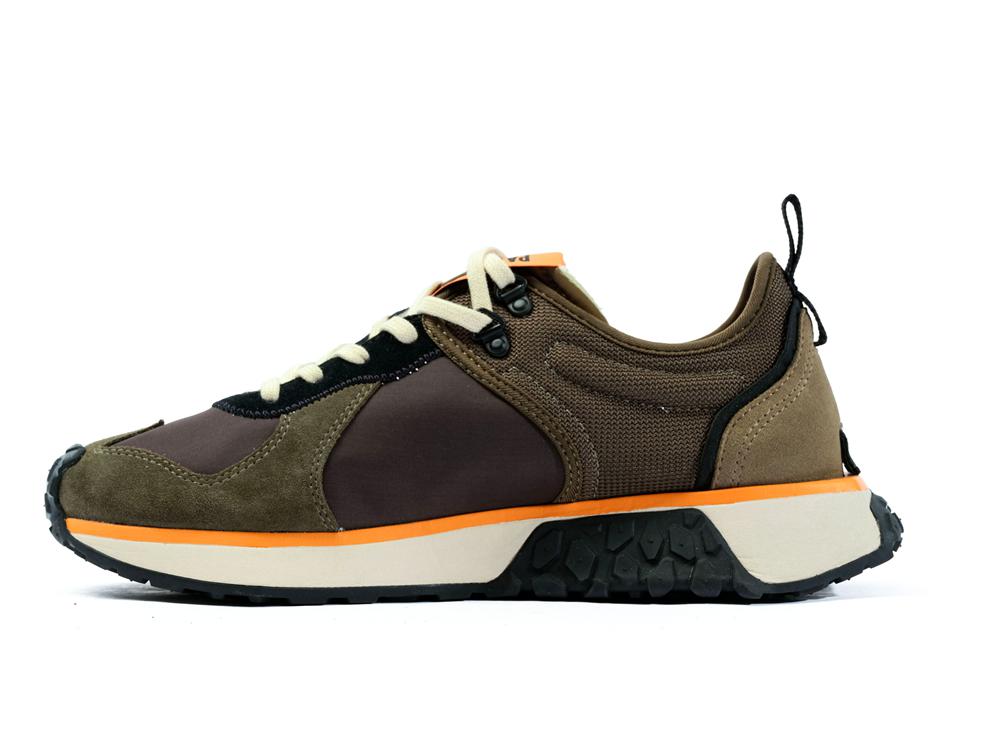 Olive Night / Black Palladium TROOP RUNNER Women Low Tops Sneakers  Israel |  70489-BVSI