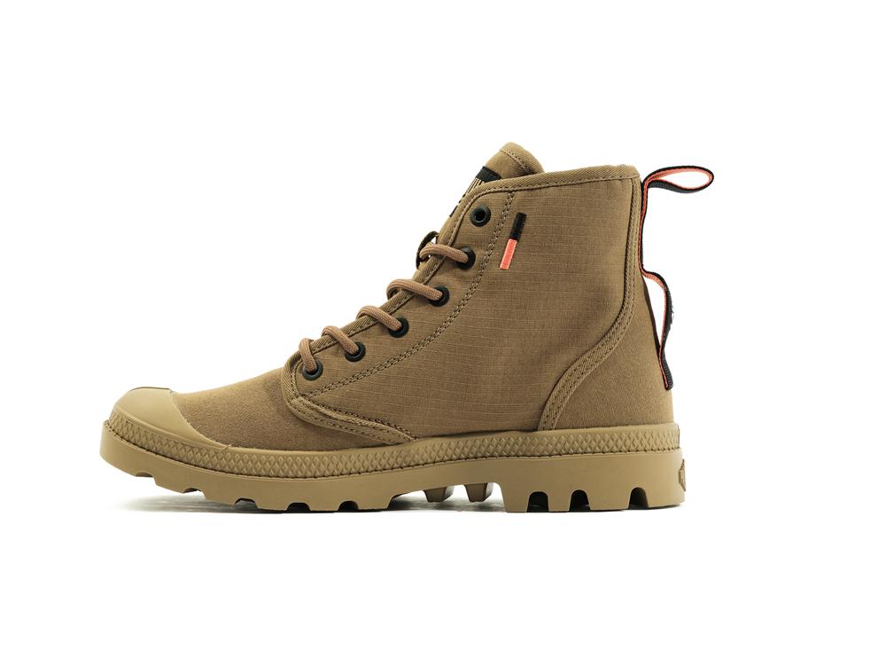 Olive Palladium PAMPA HI SUPPLY RS Men High Top Boots  Israel |  05196-GOIY