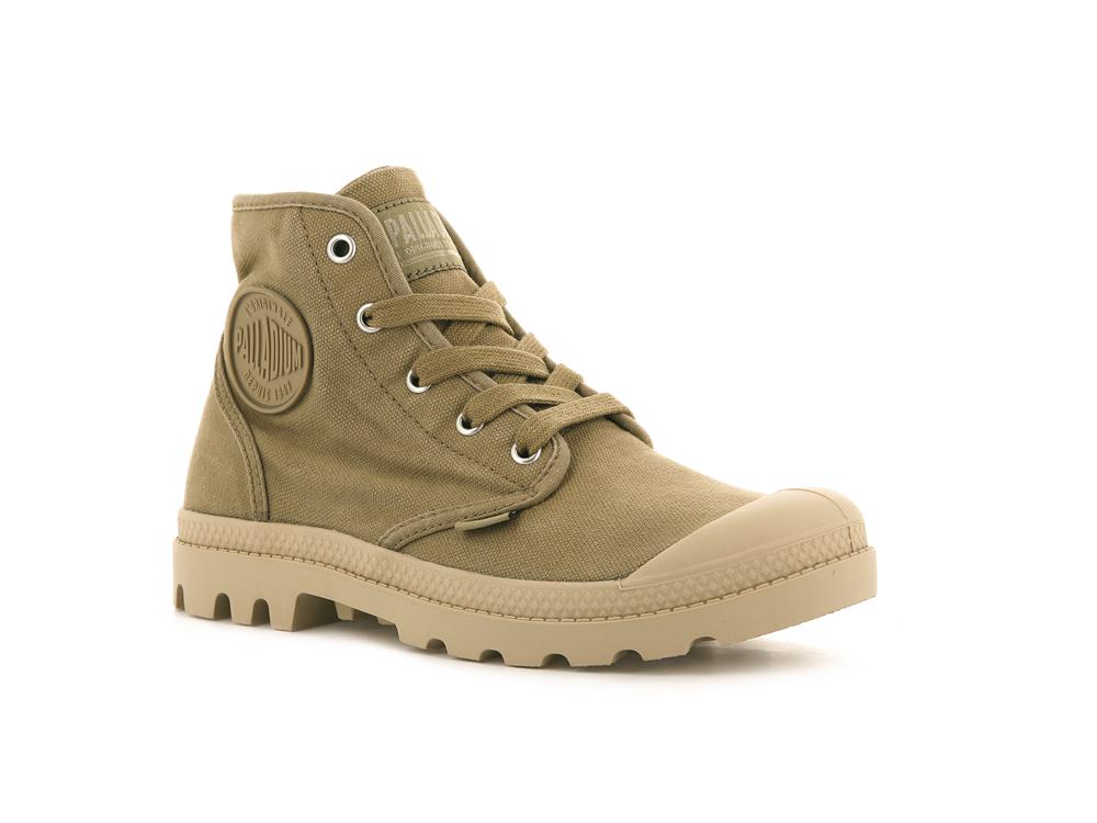 Olive Palladium PAMPA HI Women High Top Boots  Israel |  39147-XUHZ