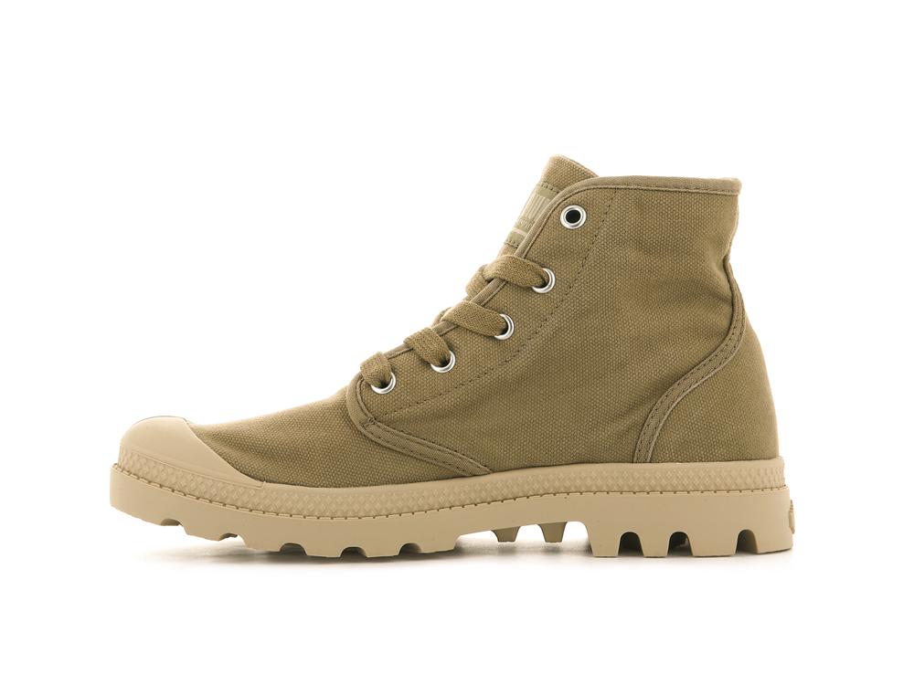 Olive Palladium PAMPA HI Women High Top Boots  Israel |  39147-XUHZ