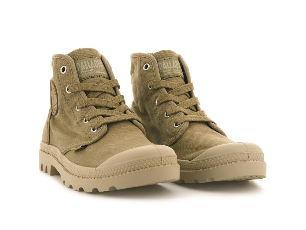 Olive Palladium PAMPA HI Women High Top Boots  Israel |  39147-XUHZ