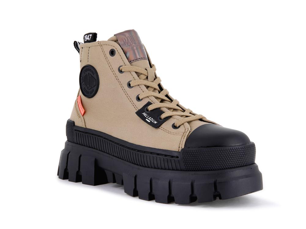 Olive Palladium REVOLT HI TX Women High Top Boots  Israel |  13628-WGUB